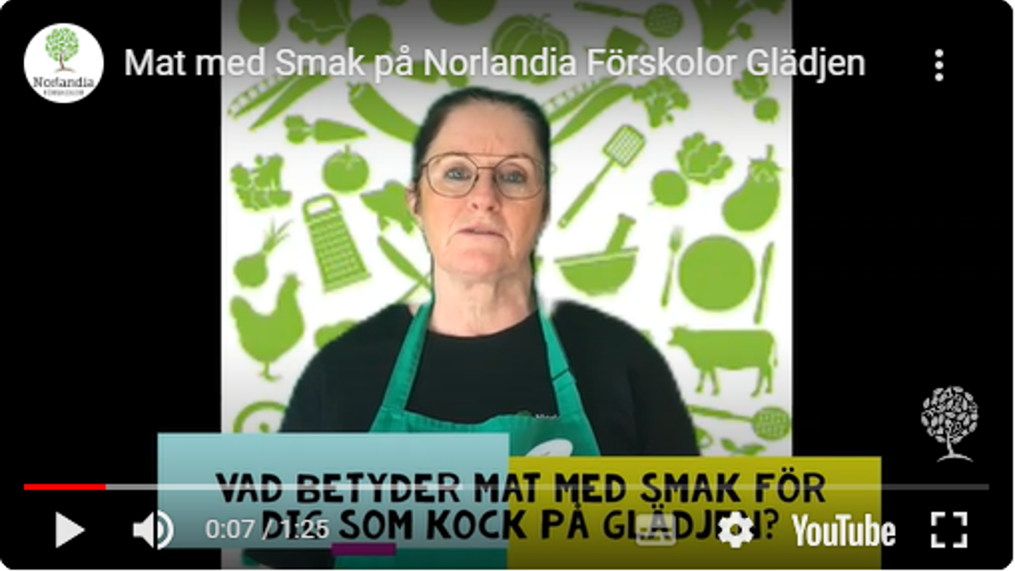 Bild Videoklipp Mat Glädjen