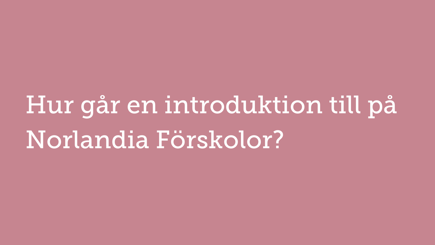 Film Introduktion En God Start